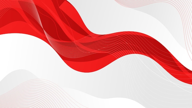 red and white minimalistic modern background