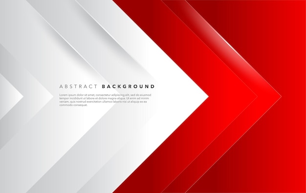 красный и белый современный абстрактный фон шаблон дизайна