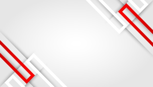 Red white modern abstract background design
