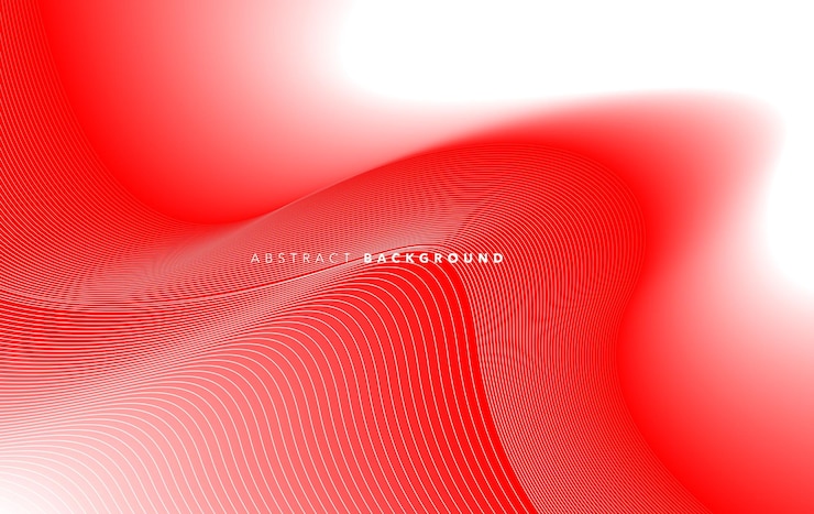 Vector red white modern abstract background design