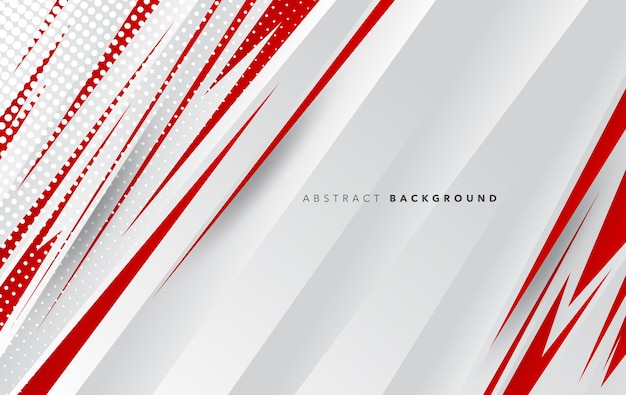 red white modern abstract background design