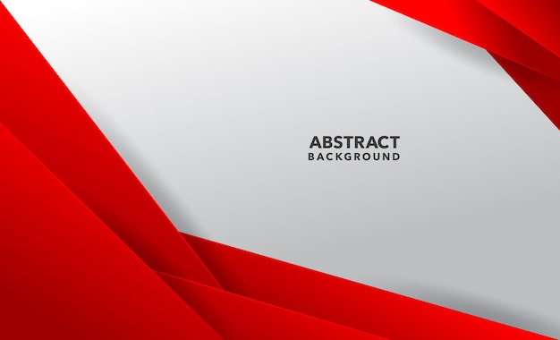 red white modern abstract background design