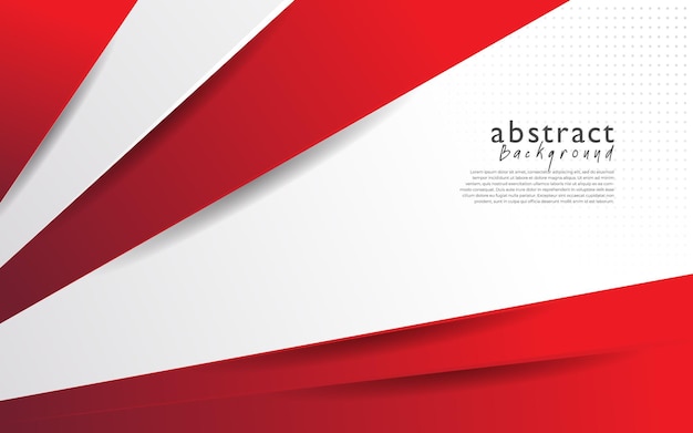 red white modern abstract background design