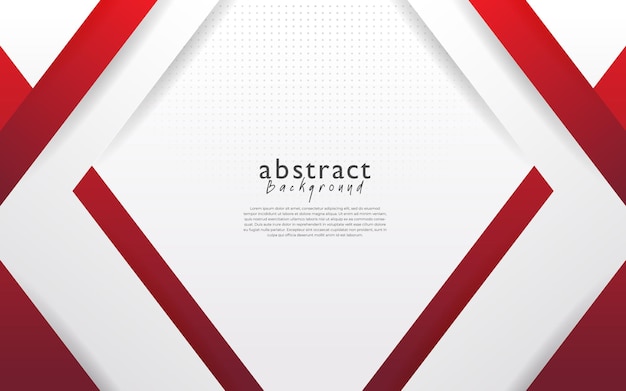 red white modern abstract background design