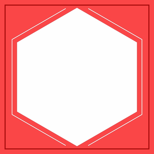 Red and white rhombus background color with stripe line shape Suitable for social media post
