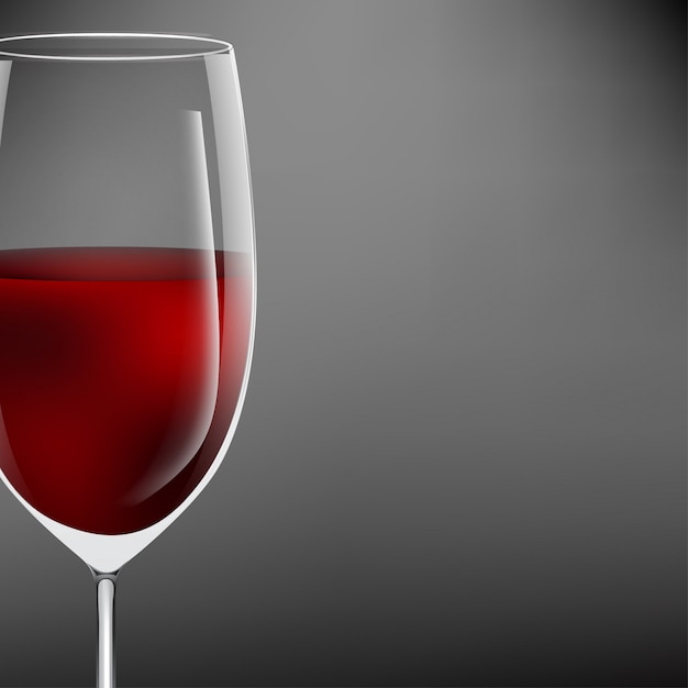 Red Wine Glass