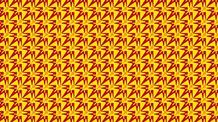 Vector red and yellow pattern vector background