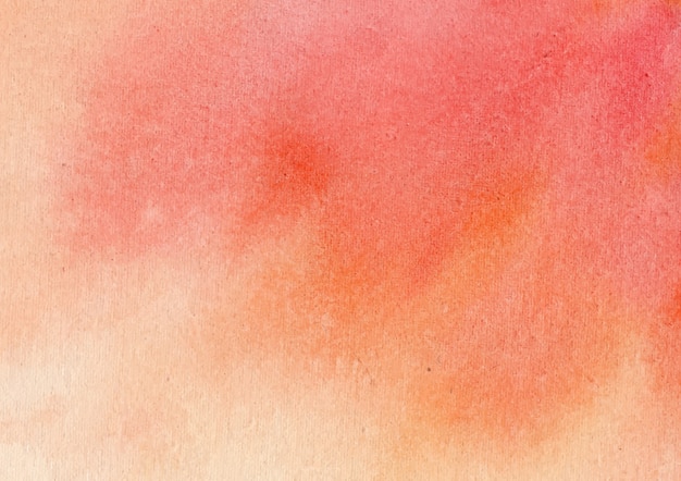 Red and yellow Watercolor background