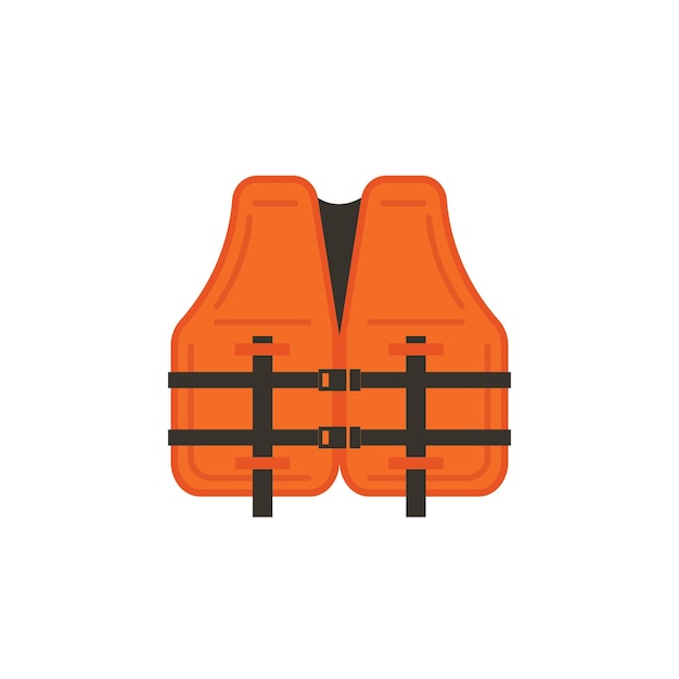 Vector reddingsvest pictogram vector illustratie ontwerp sjabloon web