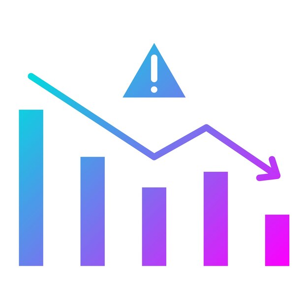 Vector reduce business risk vector illustration style