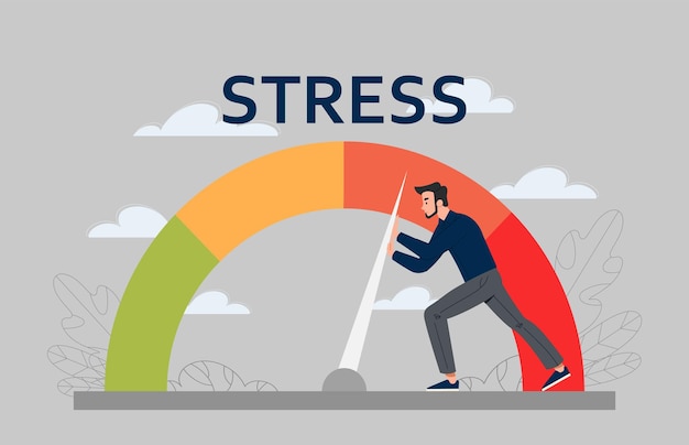 Reducing stress levels concept