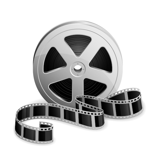 Vector reel of film