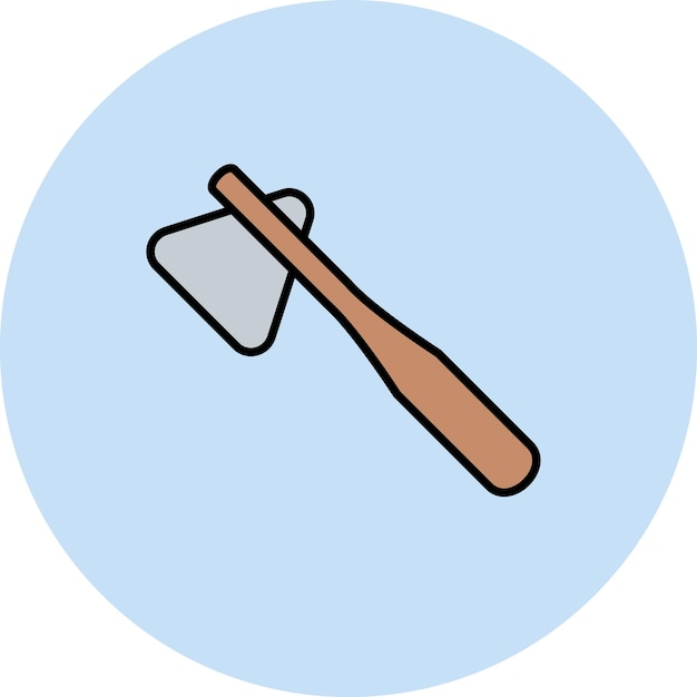 Reflex Hammer Flat Illustration