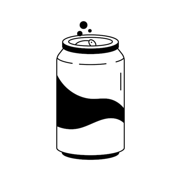 飲み物・ファストフードに最適なベクトルデザインの新鮮なソーダ