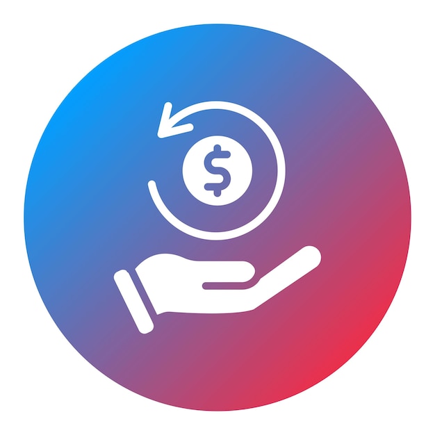 Refund icon vector image can be used for web store