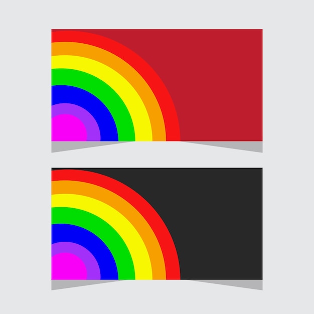 Regenboog Flyer Ontwerp