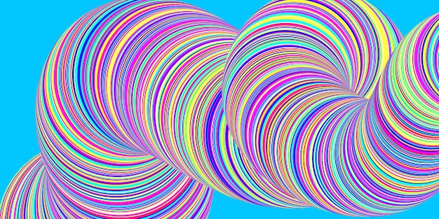 Regenboog kleurrijke achtergrond Strepen stroom golf Vloeibaar abstract ontwerp