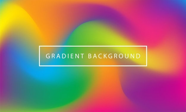 regenboog subtiele mix banner sjabloon Vector illustratio