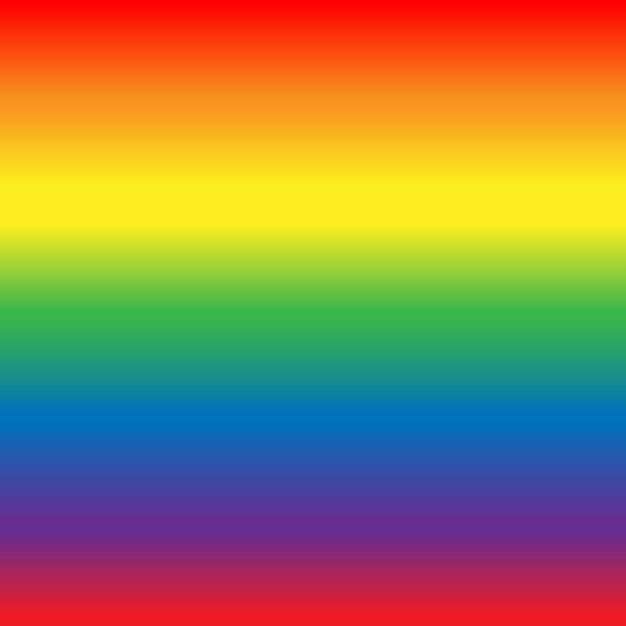 Vector regenboogspectrum van zeven soepel veranderende kleurenkleurrijke achtergrond