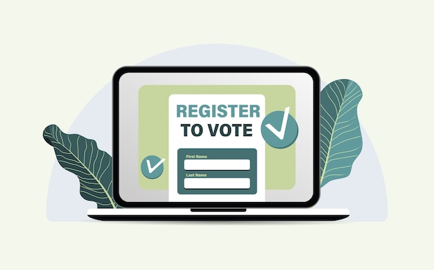 Vector register online to vote.