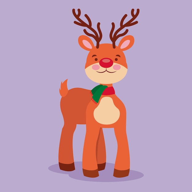 Reindeer cartoon