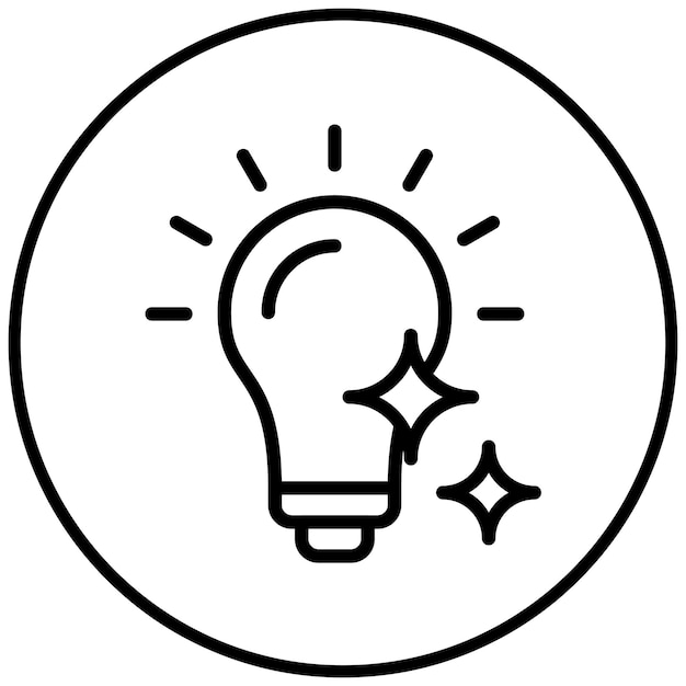 Reinigingsverlichting Vectorpictogram illustratie van Reinigings- en stofzuigpictogram