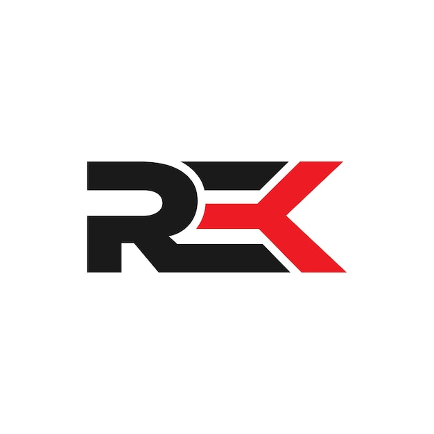 REK logo design