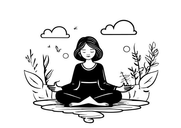 Relaxation and nature self care themes