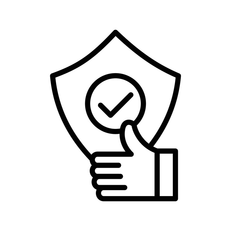 Vector reliability icon