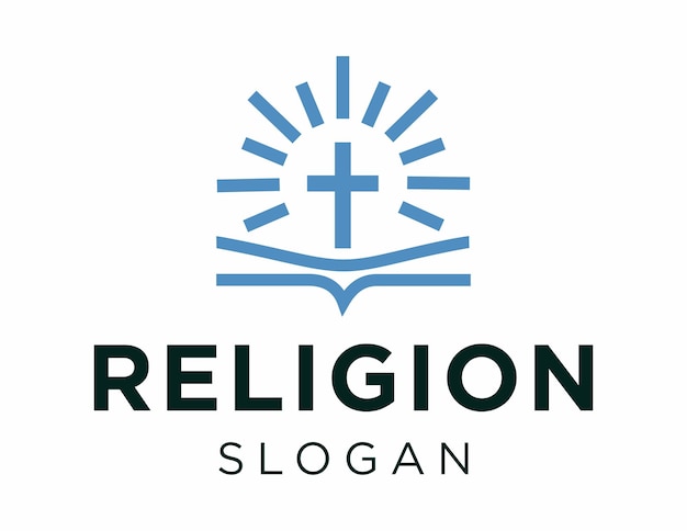 Vector religieus logoontwerp