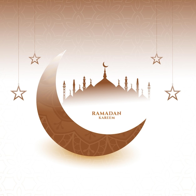 Religieus ramadan kareem islamitisch gouden ontwerp als achtergrond 29