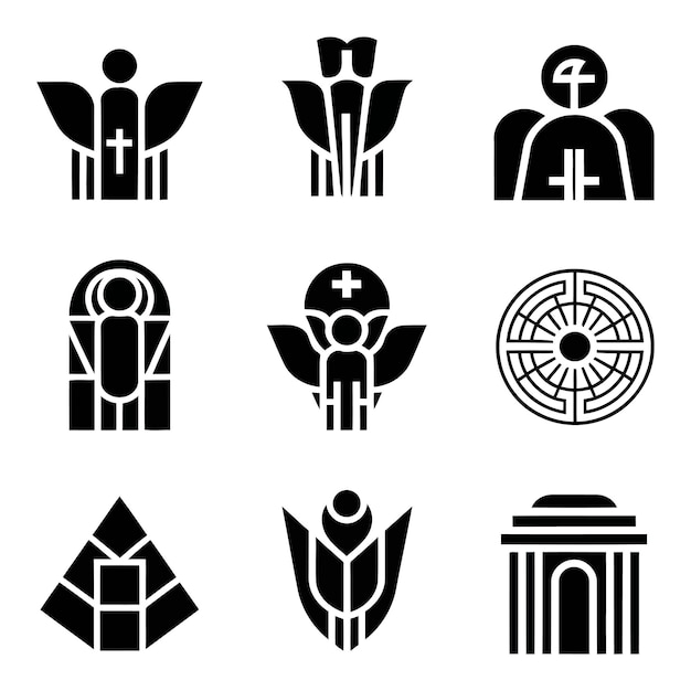Religieuze symbolen en iconencollectie
