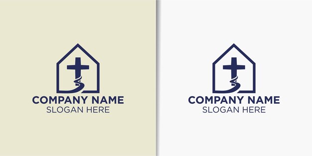 Religion design logo template