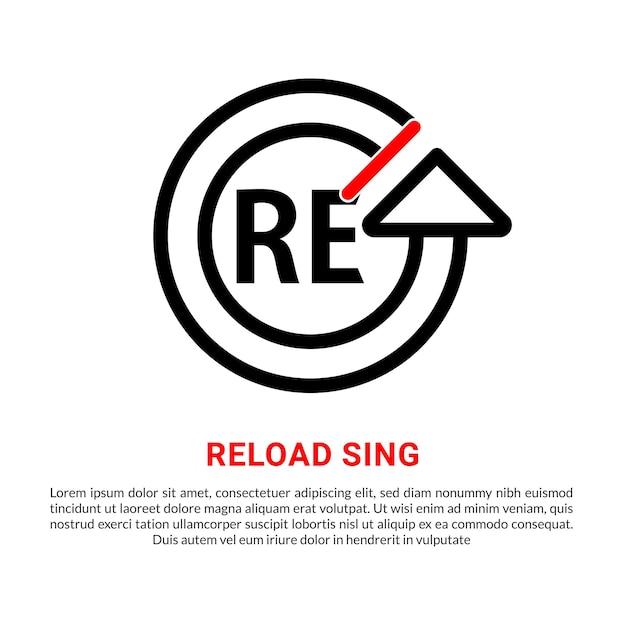 Vector reload button