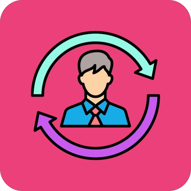 Vector remarketing icon