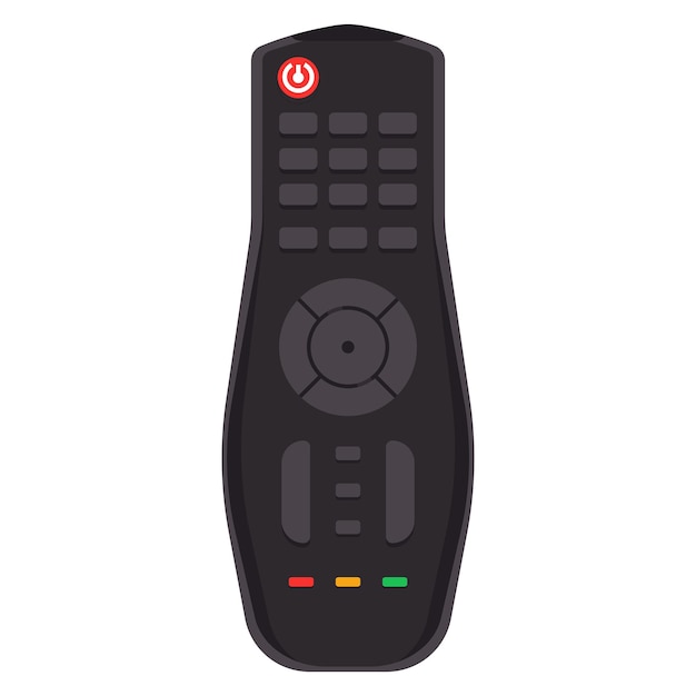 Remote control vector cartoon illustration isolated on a white background