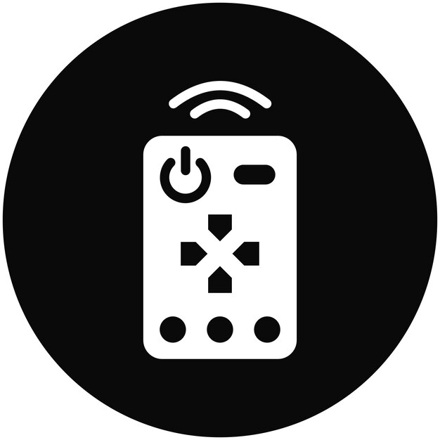Remote Control vector icoontje illustratie van Robotics icoonset