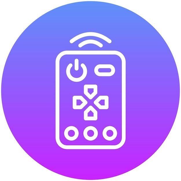 Remote Control vector icoontje illustratie van Robotics icoonset