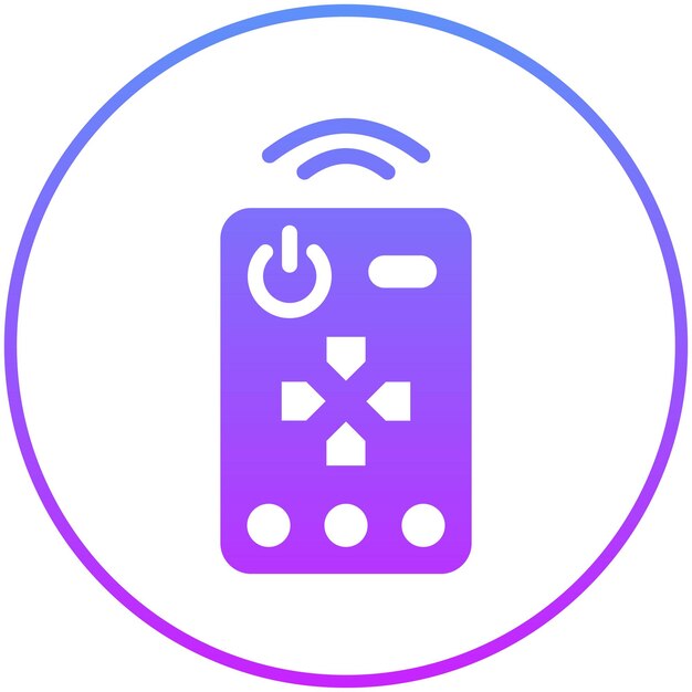 Remote Control vector icoontje illustratie van Robotics icoonset