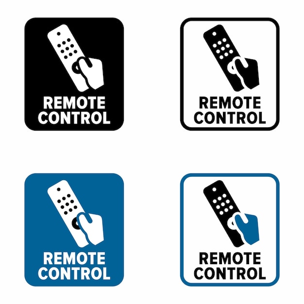 Remote control vector information sign