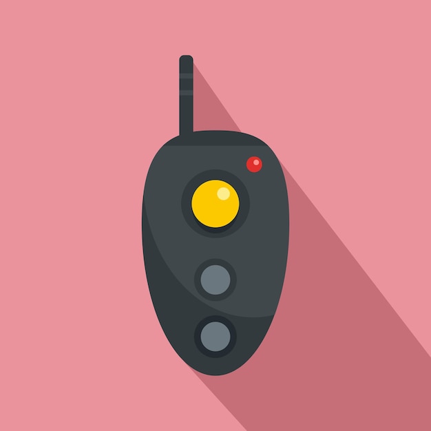 Remote controller icon Flat illustration of remote controller vector icon for web design