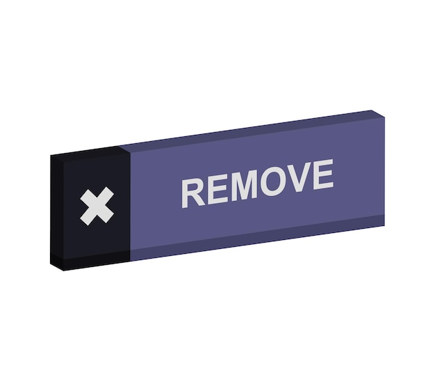 Remove button