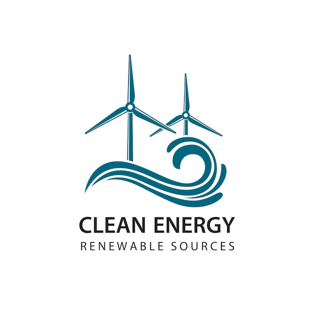 Vector renewable energy icon