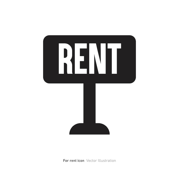 For rent icon design vector illustration