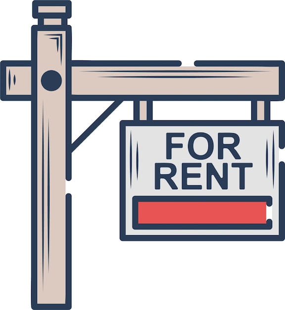 For Rent Sign Property