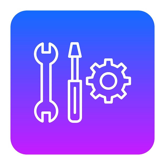 Reparatie van vectorillustratie