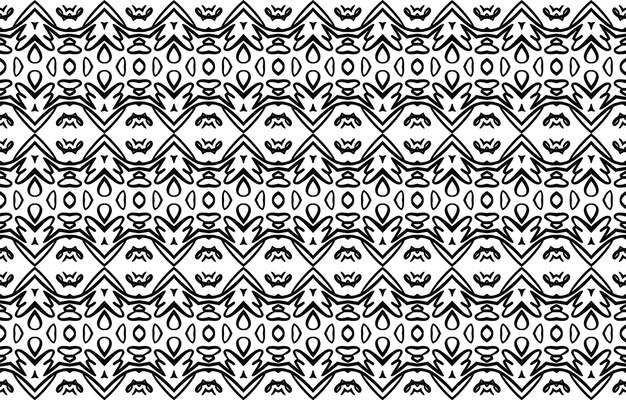 repeated pattern design black color vector art
