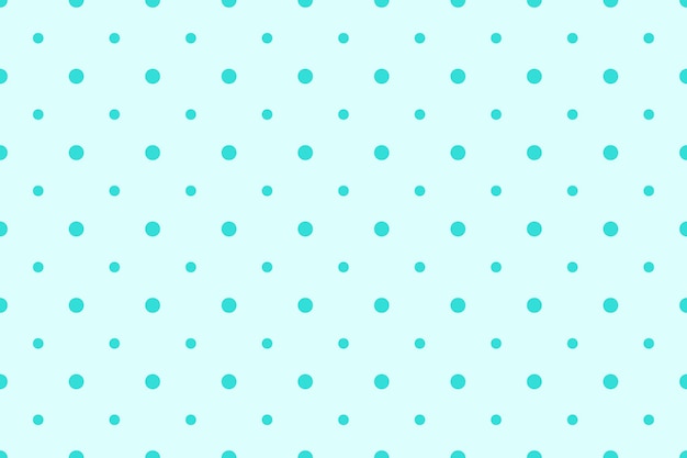 Repeated polka dot pattern with big and small circles.