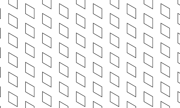 Repeating Rhombus Geometric Pattern