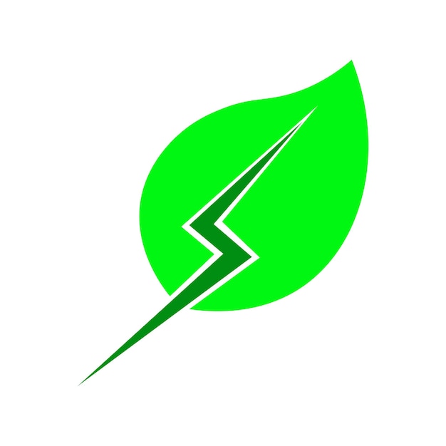 Replaceable Energy Ecology Icon en Logo Vector Illustratie